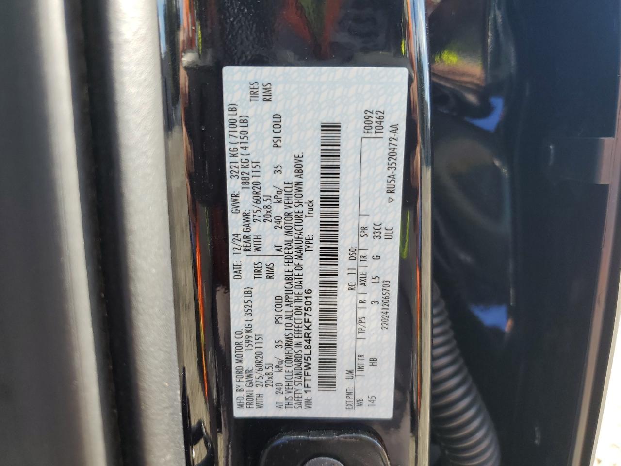 2024 FORD F-150