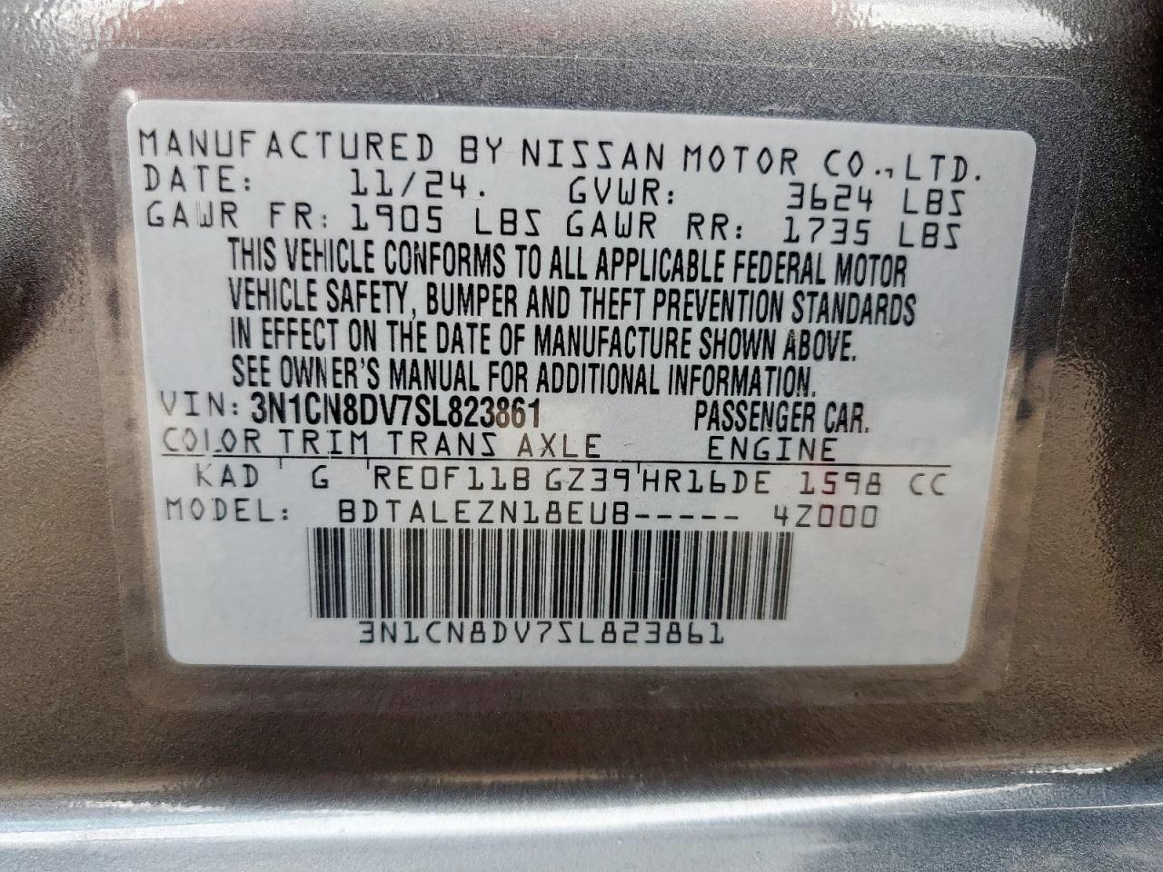 2025 NISSAN VERSA