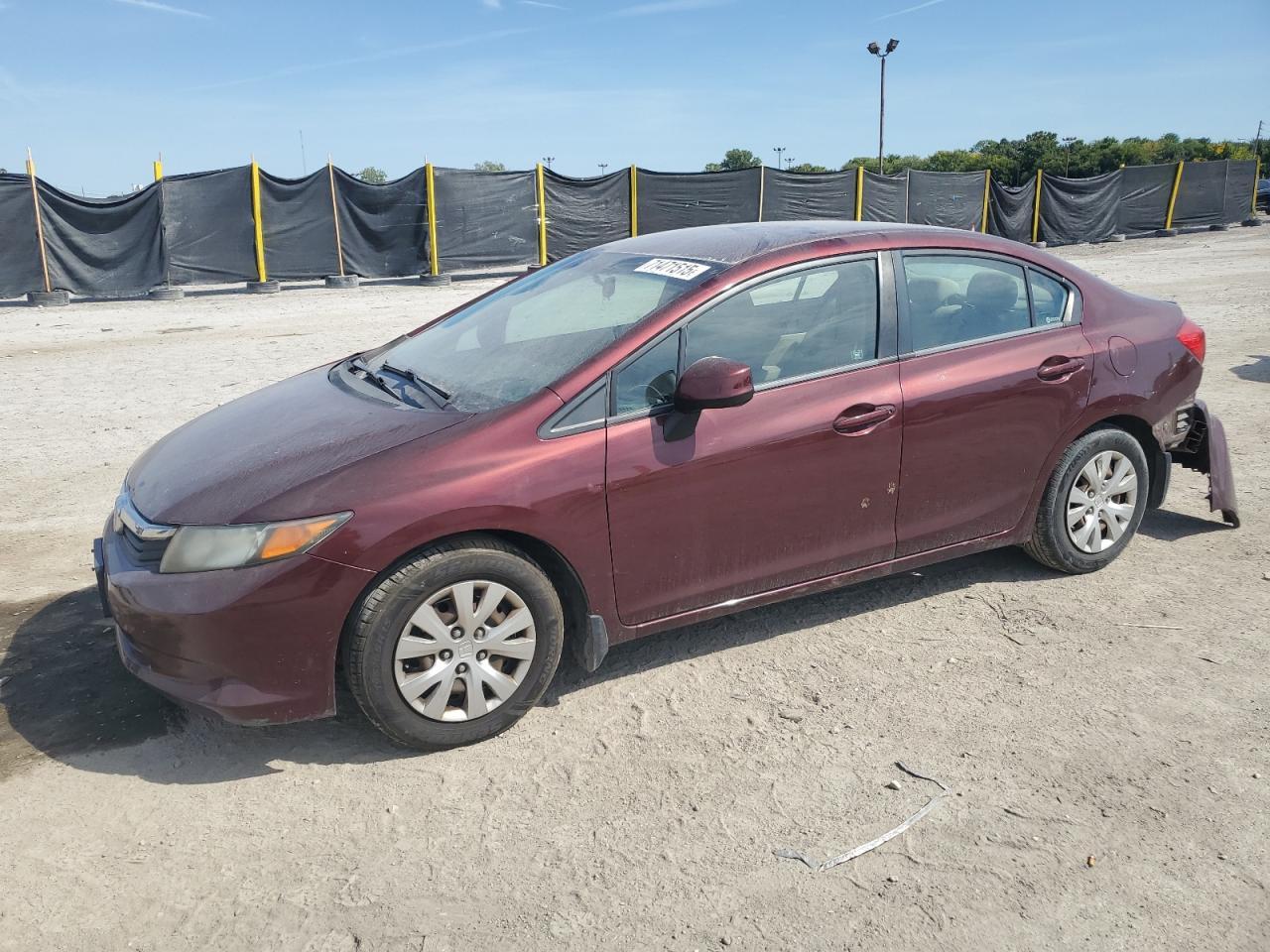 2012 HONDA CIVIC