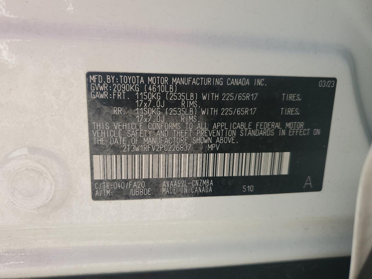 2023 TOYOTA RAV4