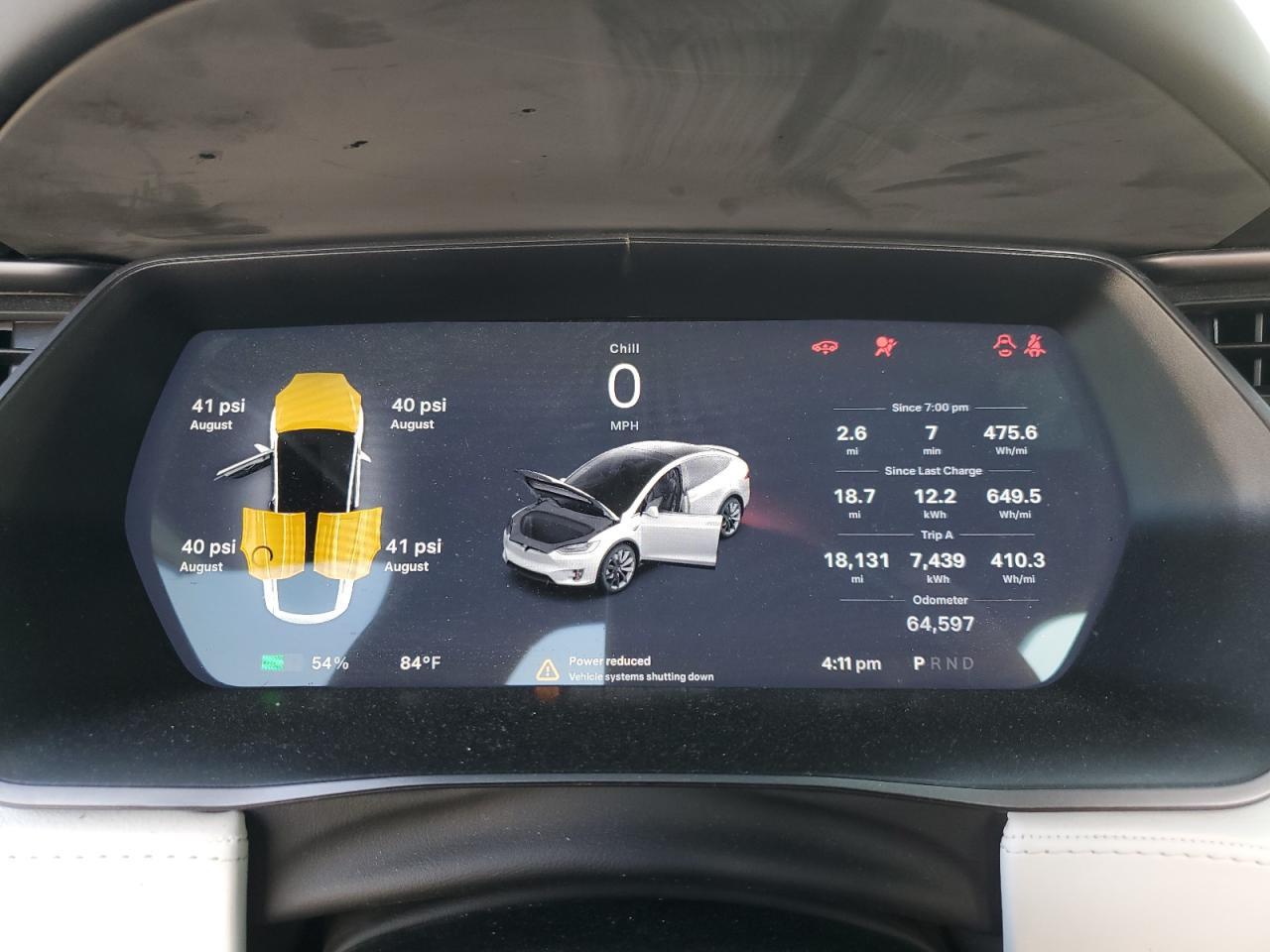 2018 TESLA MODEL X