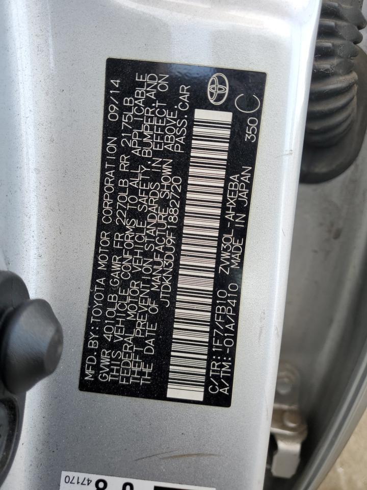 2015 TOYOTA PRIUS