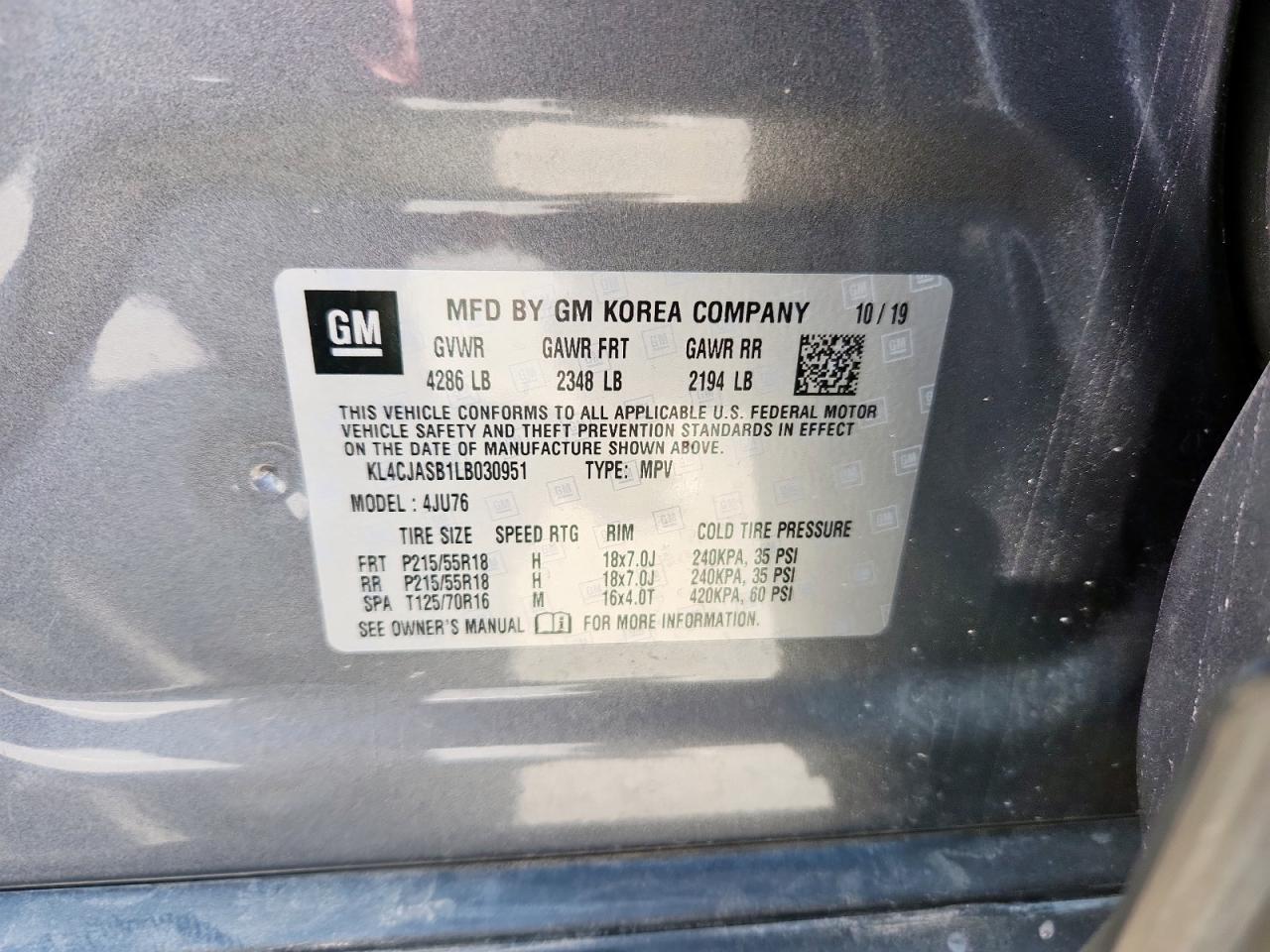 2020 BUICK ENCORE