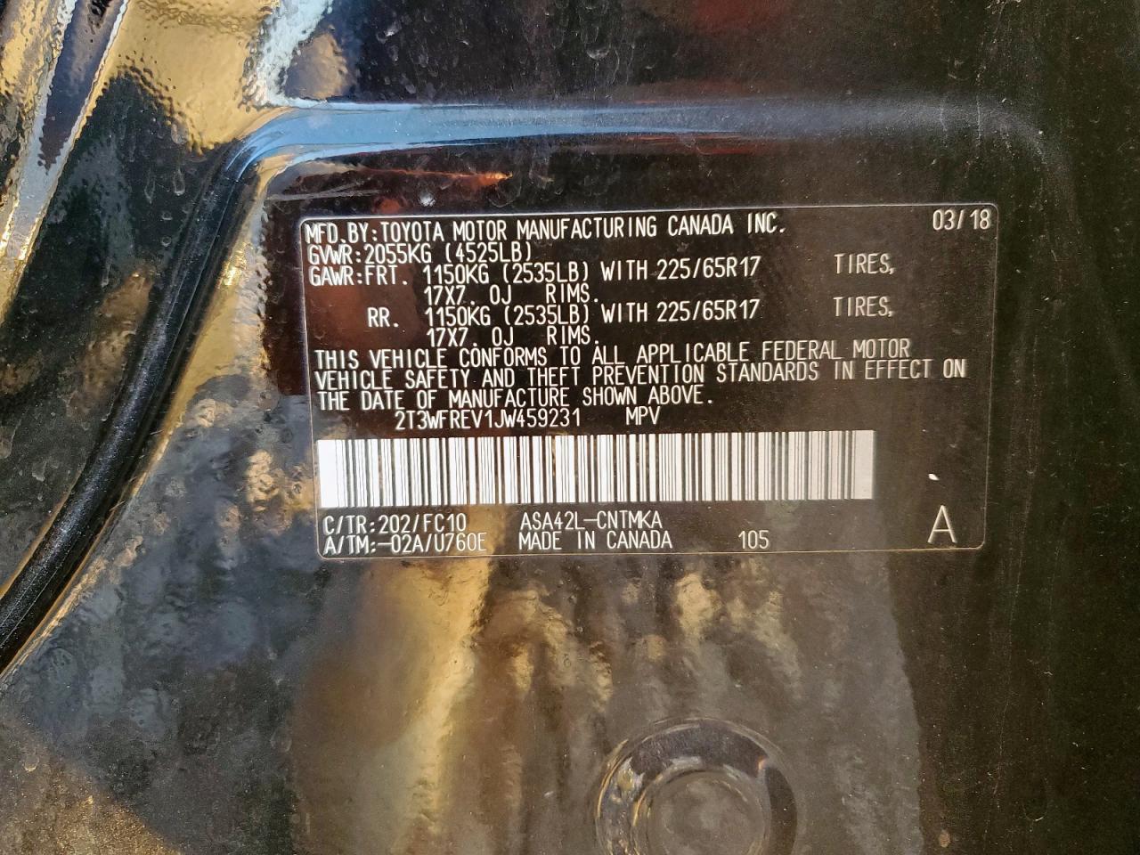 2018 TOYOTA RAV4