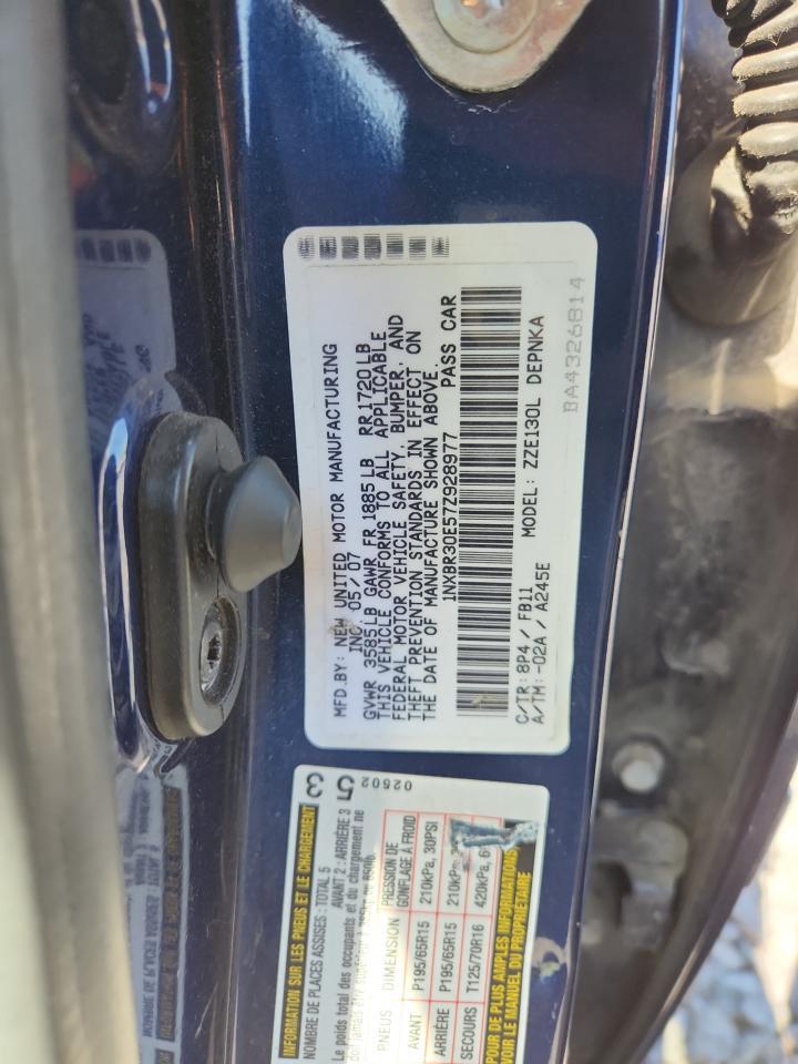 2007 TOYOTA COROLLA