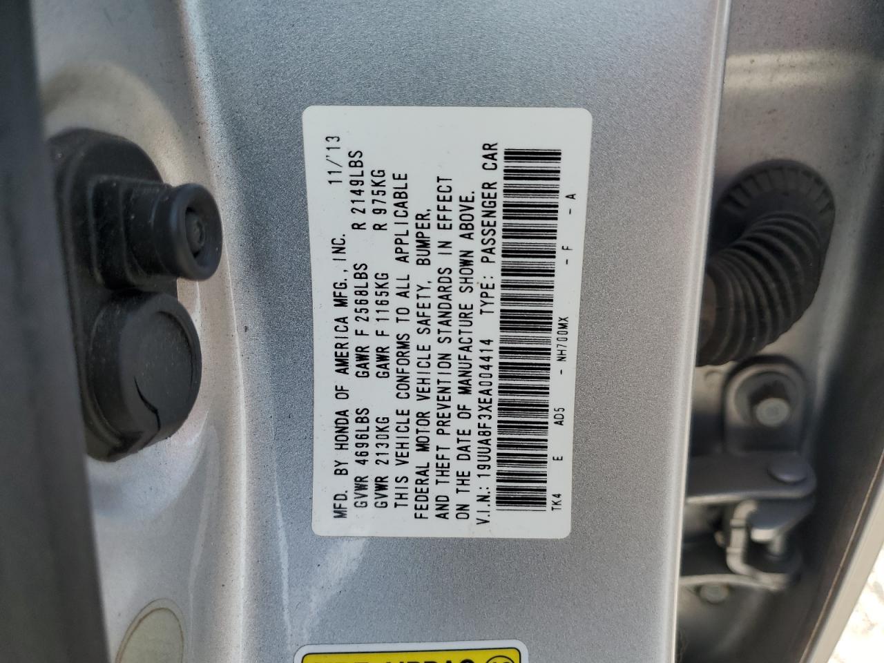 2014 ACURA TL