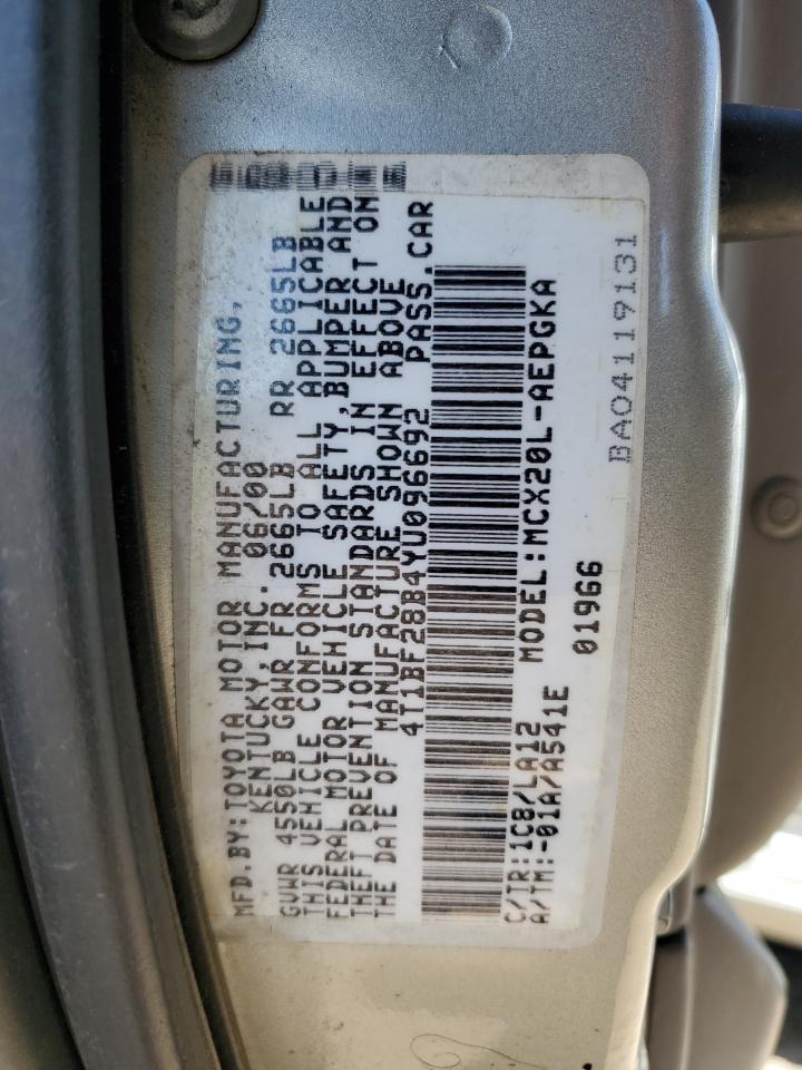 2000 TOYOTA Avalon