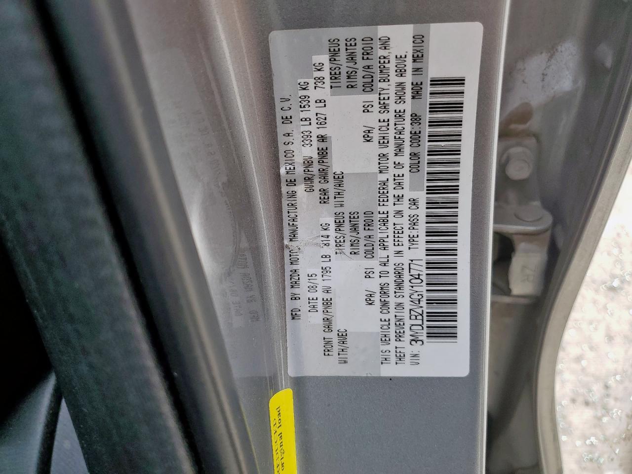 2016 TOYOTA SCION