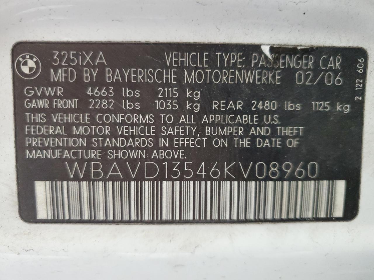 2006 BMW 3 SERIES