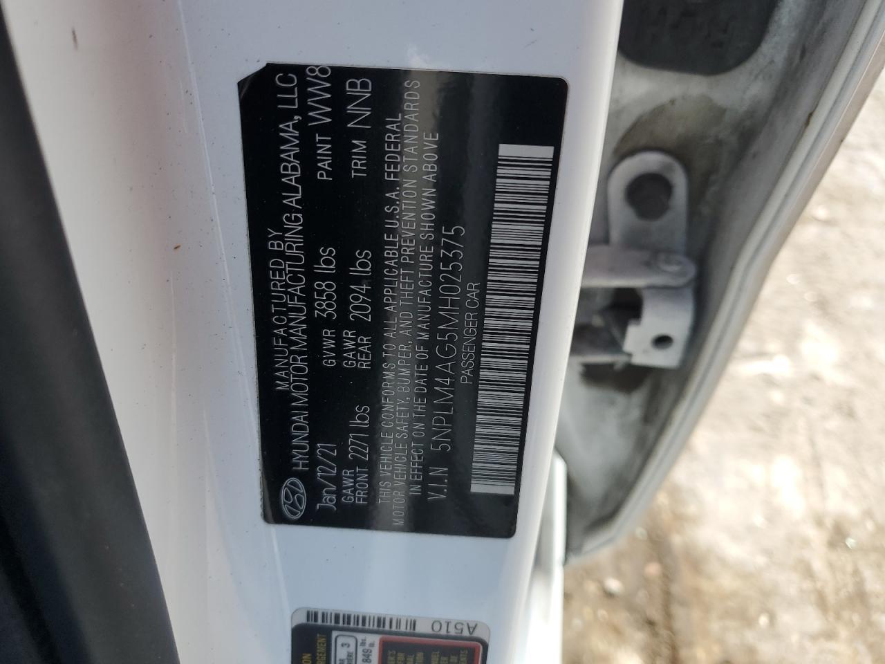 2021 HYUNDAI ELANTRA