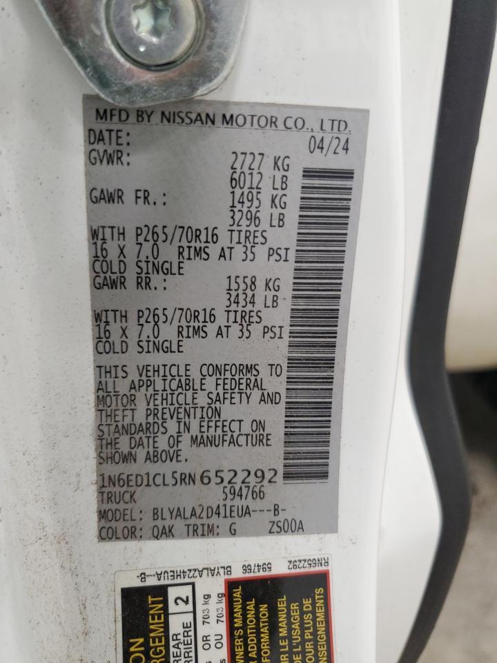 2024 NISSAN Frontier