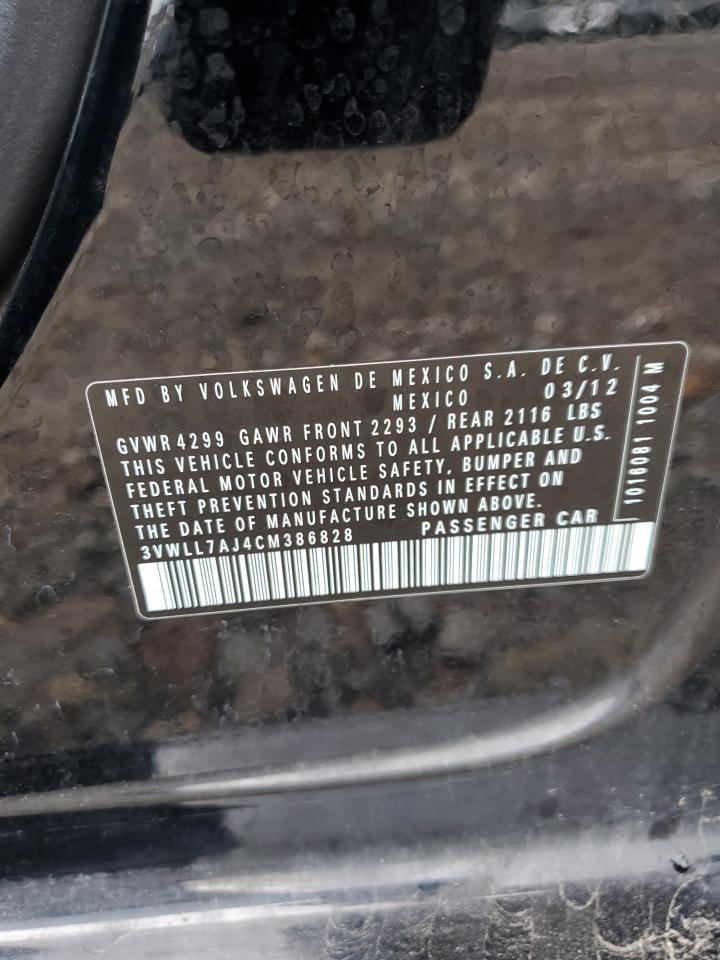 2012 VOLKSWAGEN JETTA
