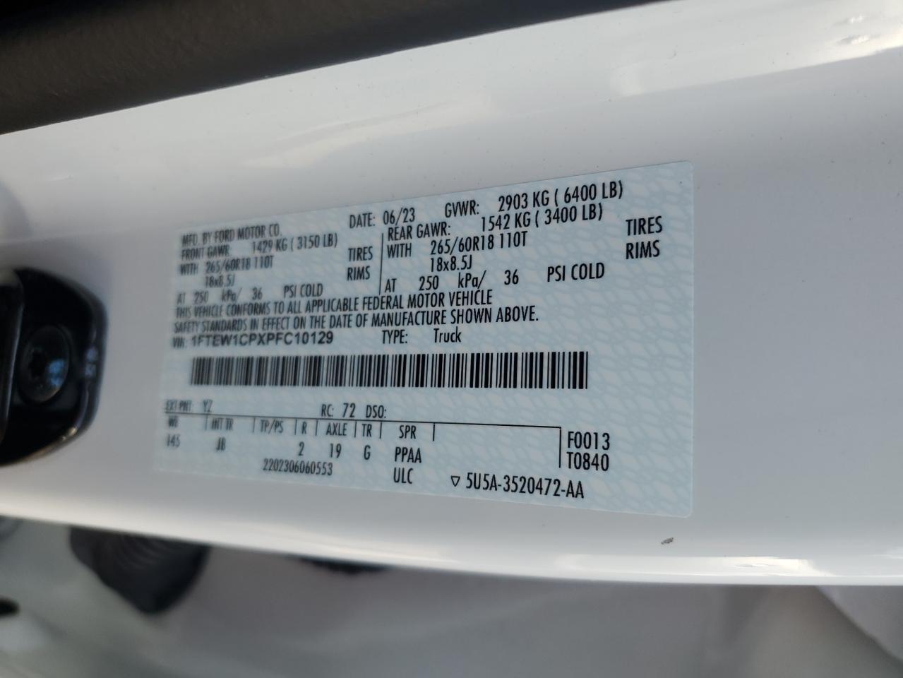 2023 FORD F-150 Lightning