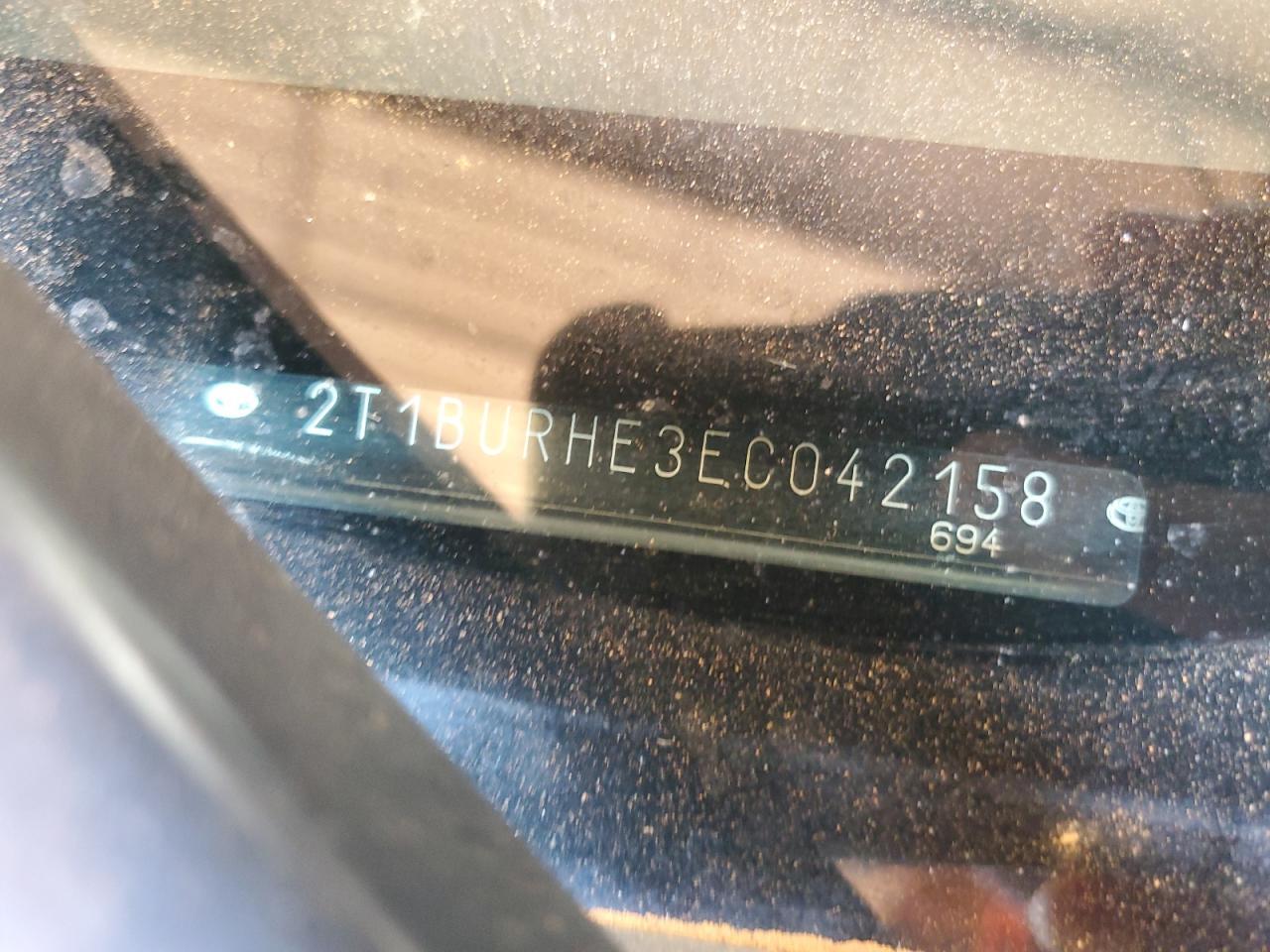 2014 TOYOTA COROLLA