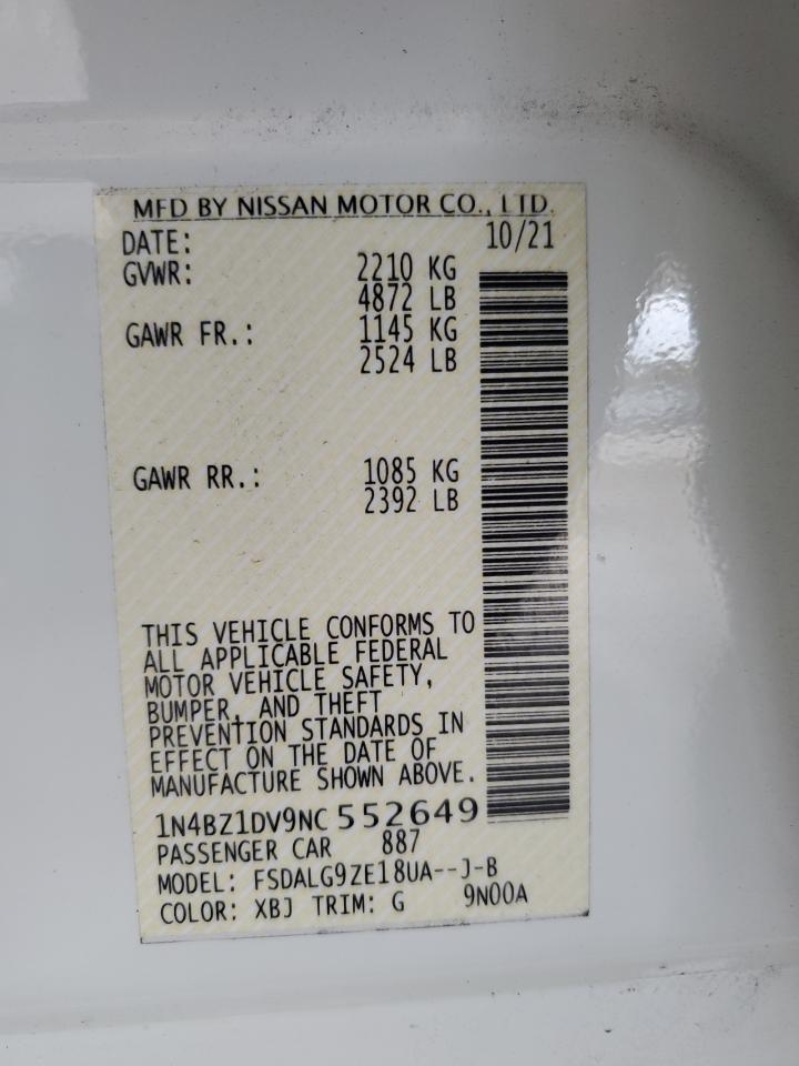 2022 NISSAN LEAF