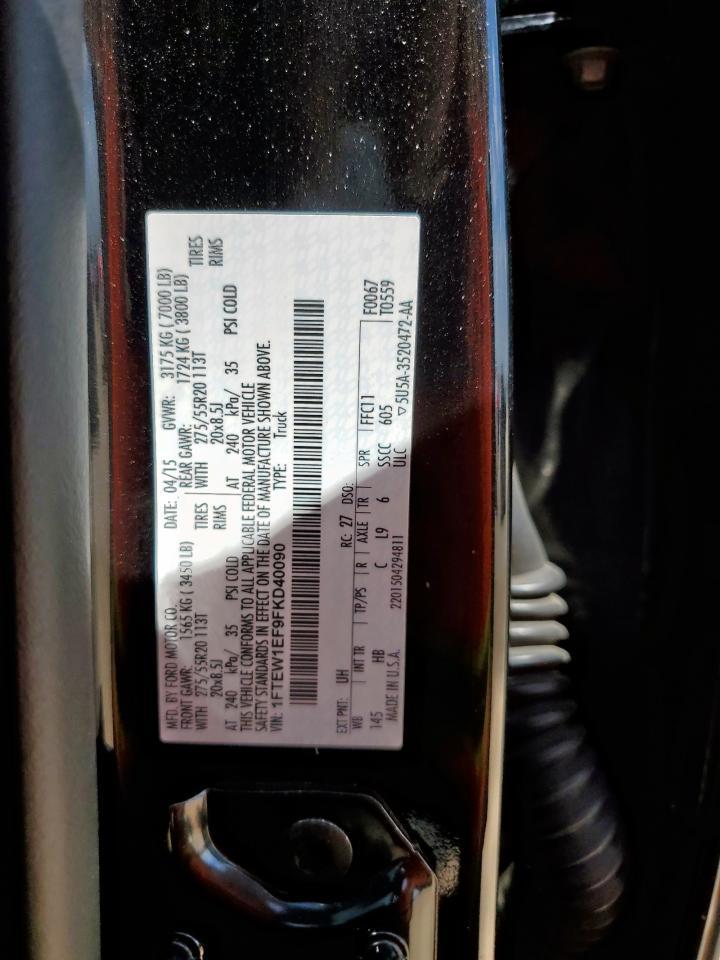 2015 FORD F-150