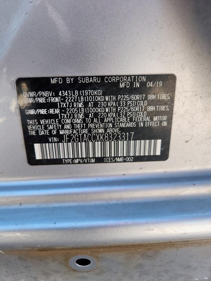 2019 SUBARU Crosstrek