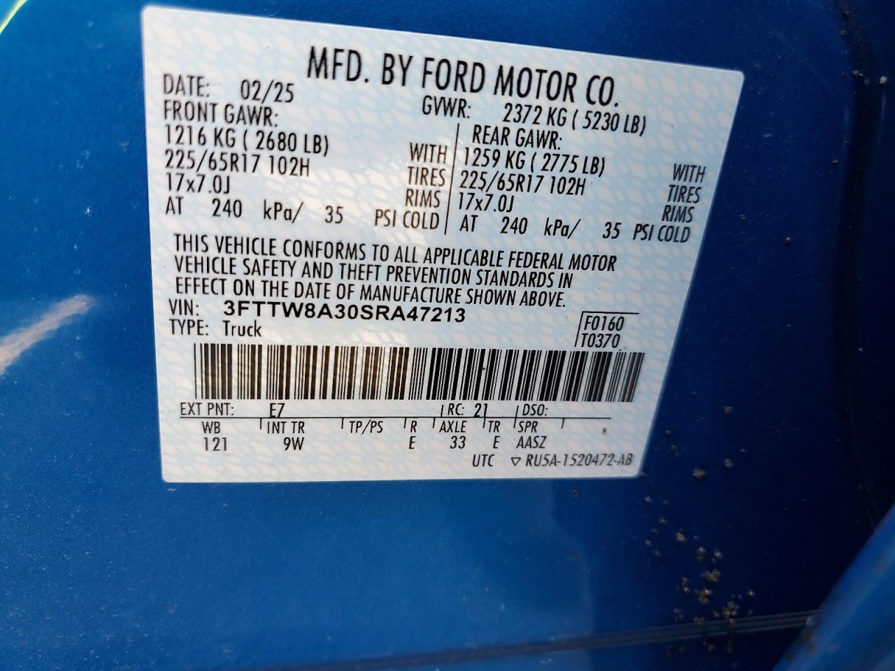 2025 FORD Maverick