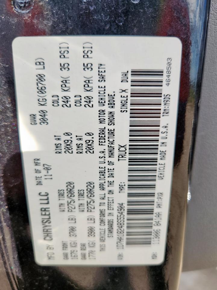 2008 DODGE RAM 1500