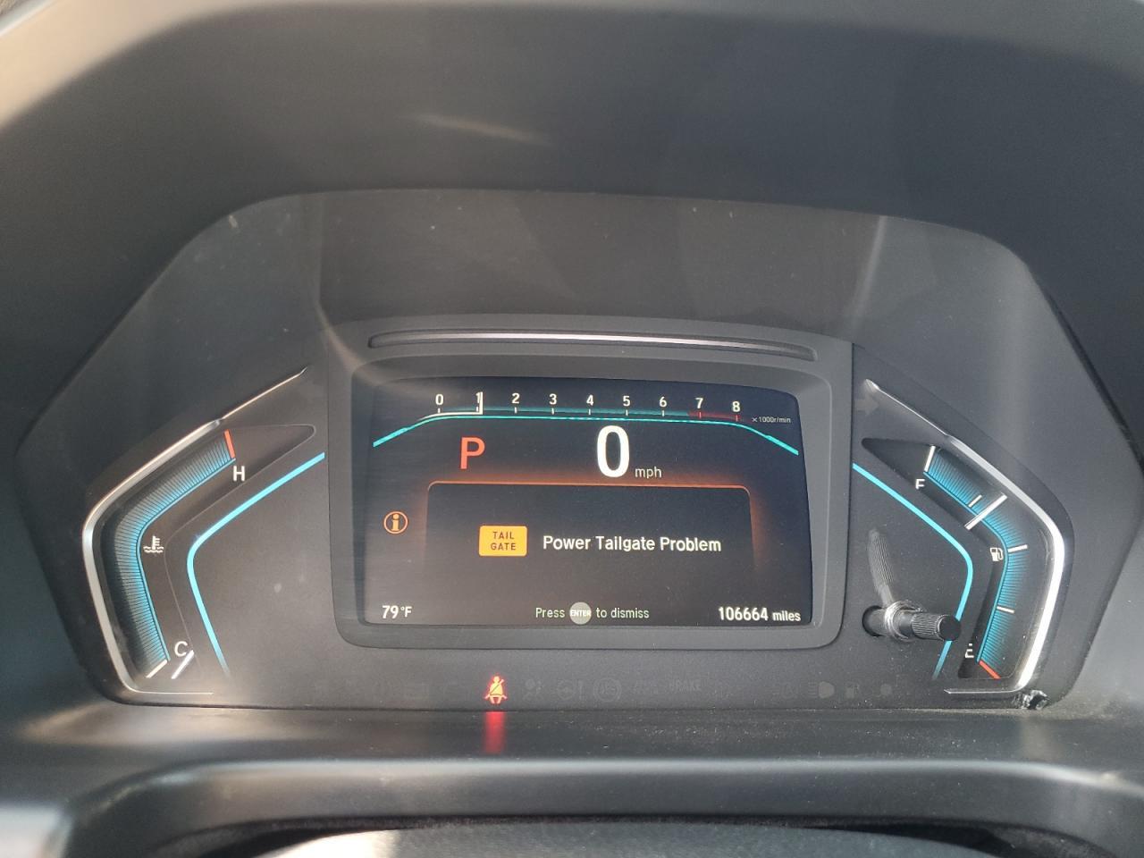 2019 HONDA ODYSSEY