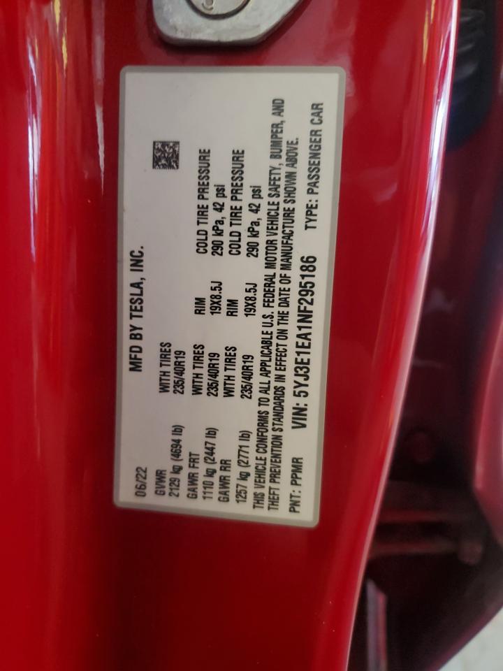 2022 TESLA MODEL 3