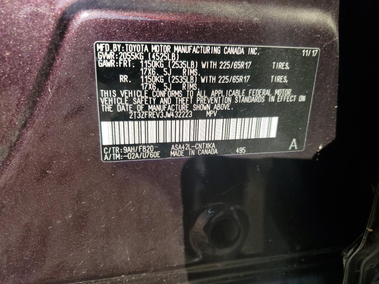 2018 TOYOTA RAV4