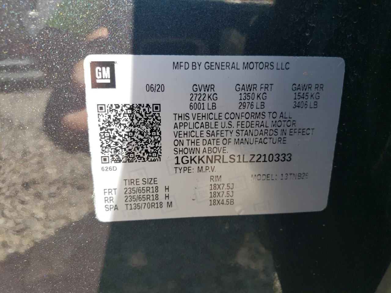 2020 GMC ACADIA