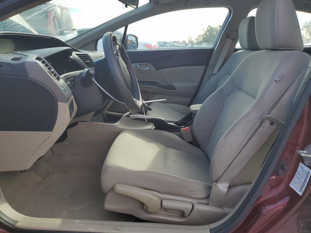 2012 HONDA CIVIC