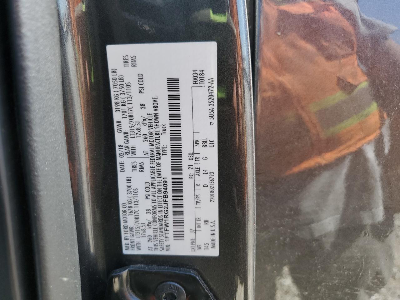2018 FORD F-150