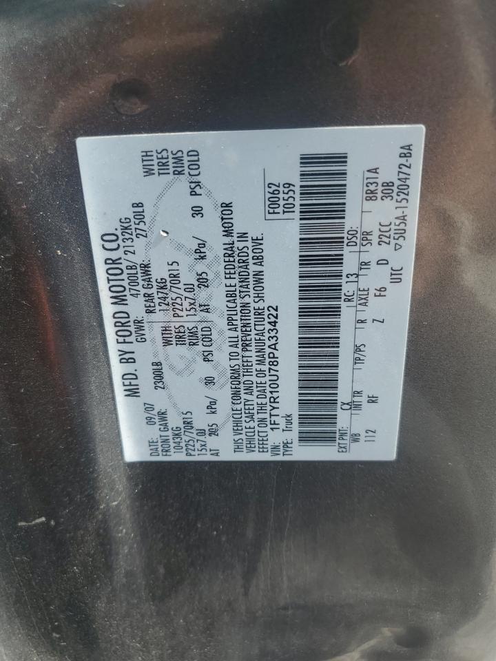 2008 FORD RANGER