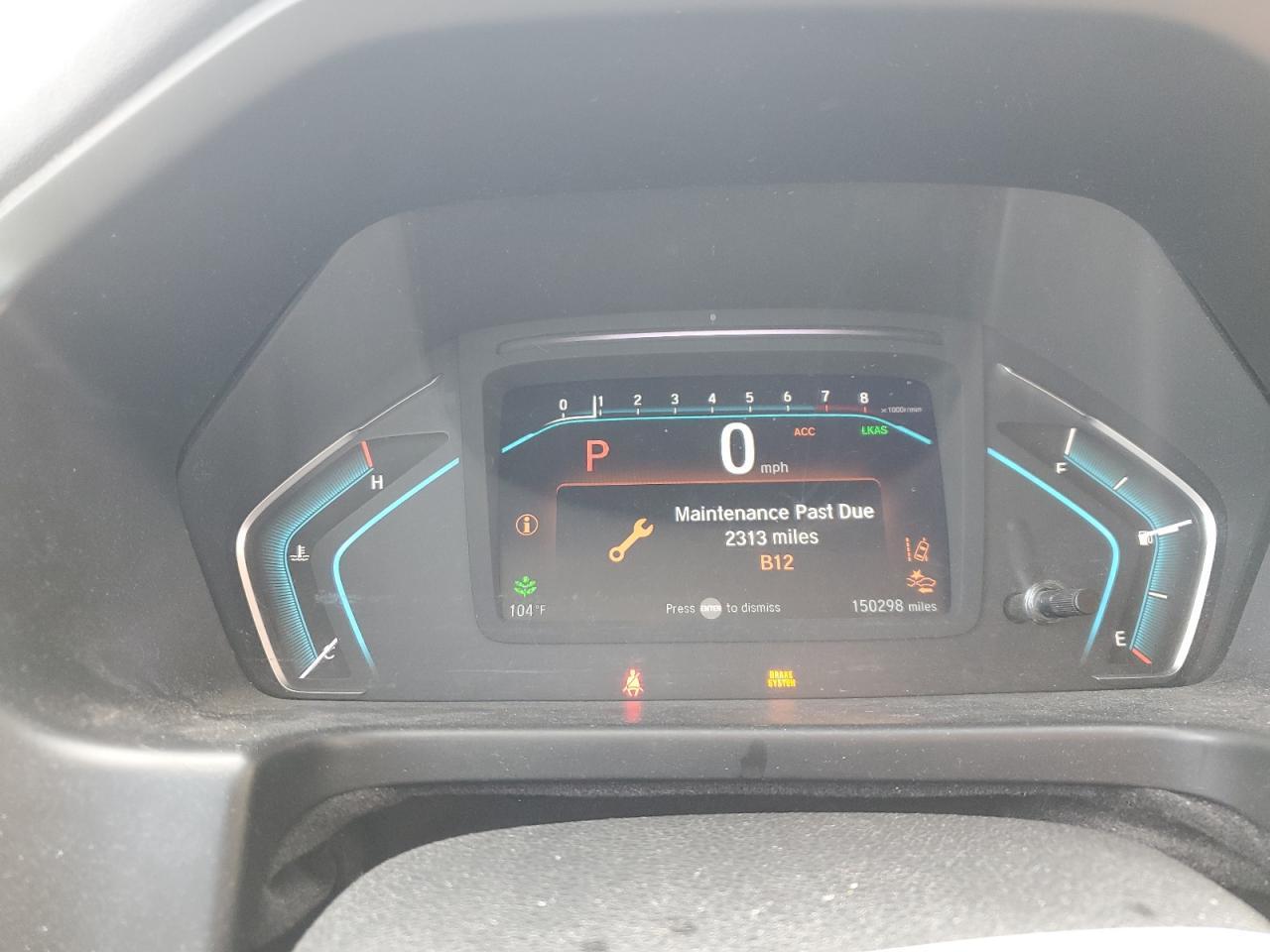2018 HONDA ODYSSEY
