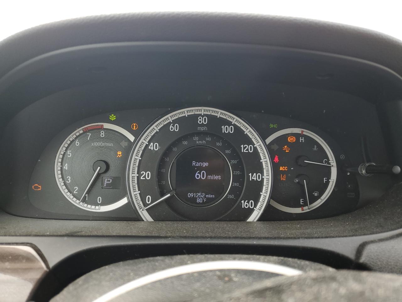 2016 HONDA ACCORD