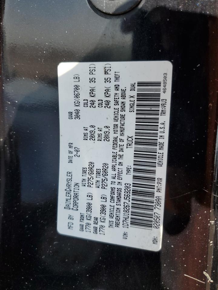 2007 DODGE RAM 1500