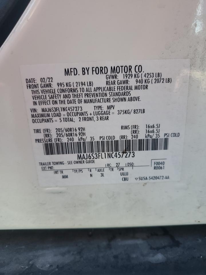 2022 FORD EcoSport