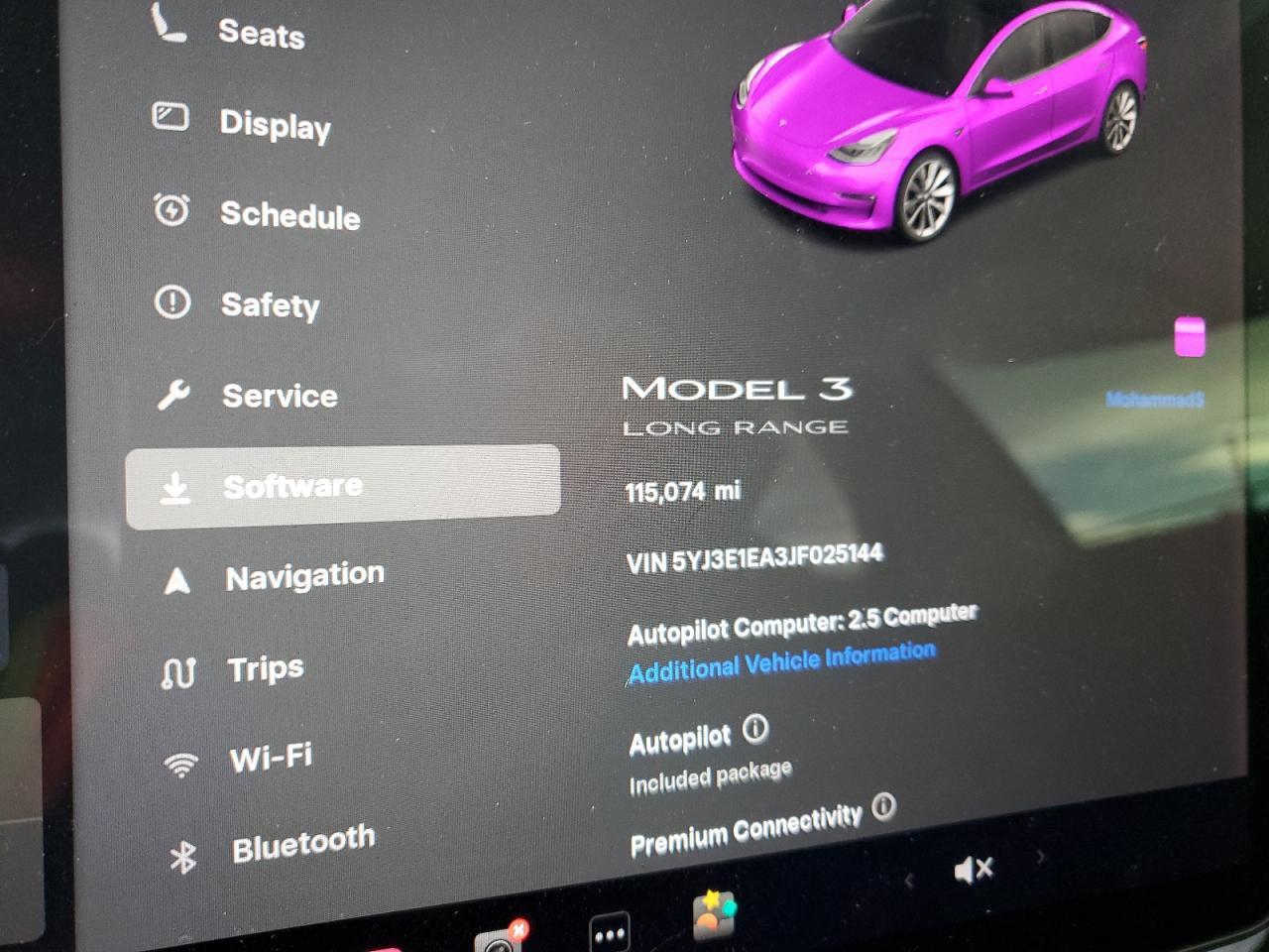 2018 TESLA MODEL 3
