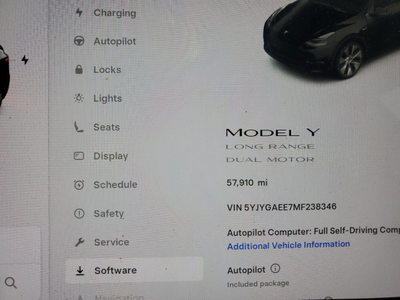 2021 TESLA MODEL Y