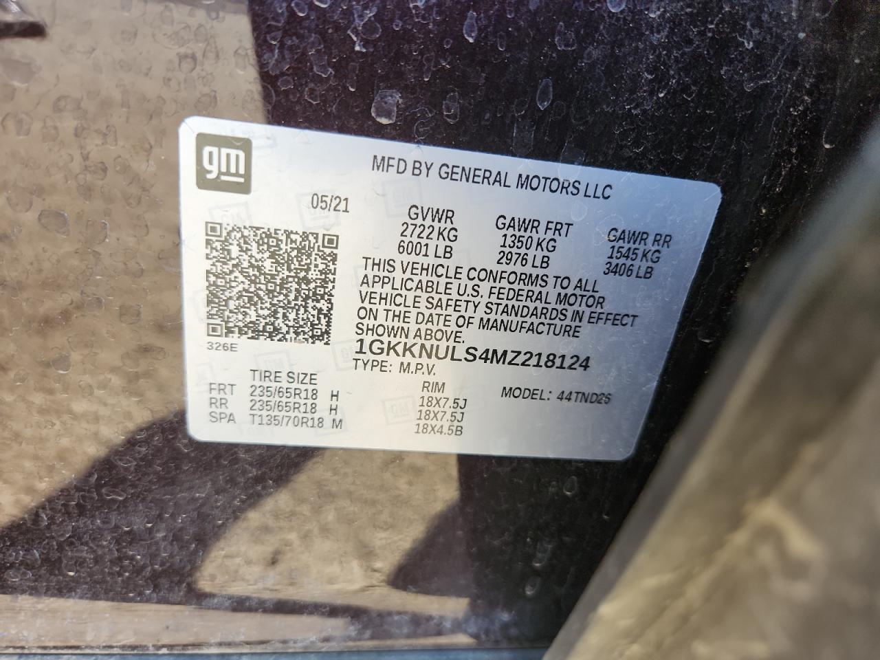 2021 GMC ACADIA