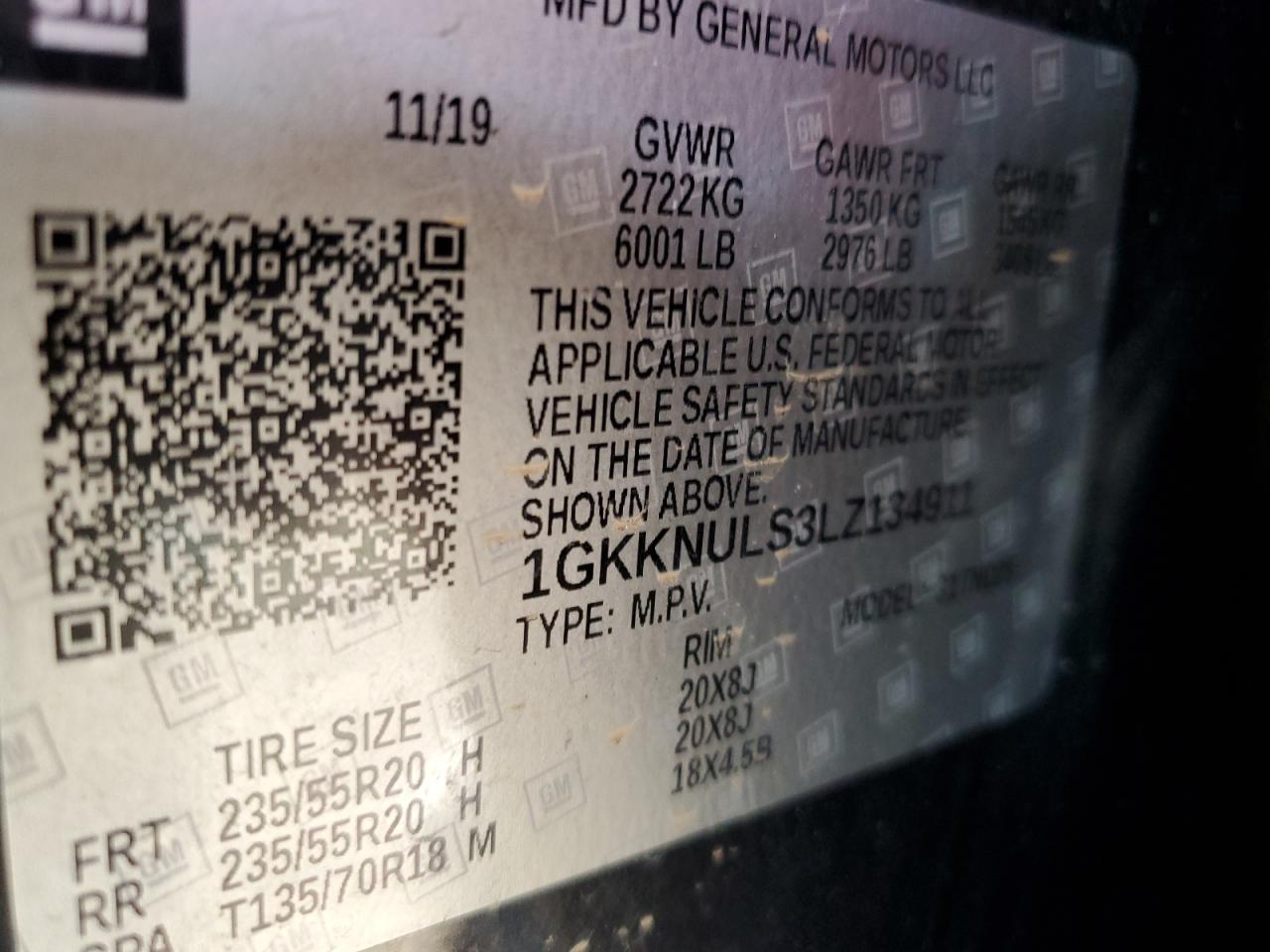 2020 GMC ACADIA