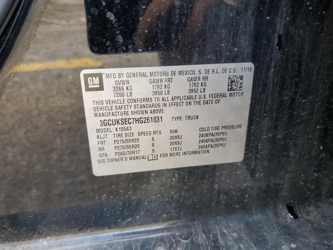 2017 CHEVROLET Silverado