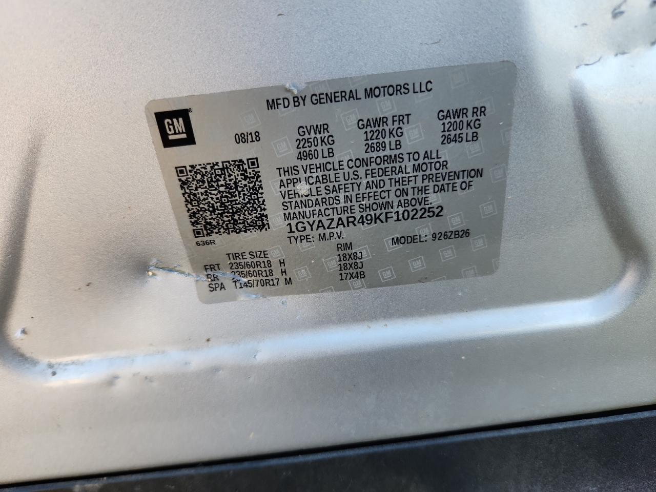 2019 CADILLAC XT4