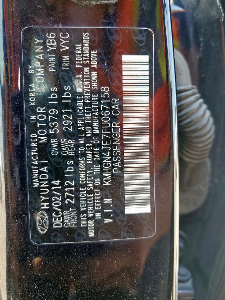 2015 HYUNDAI GENESIS