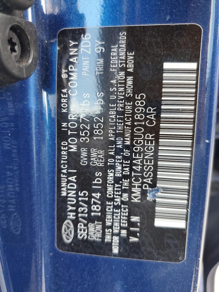 2016 HYUNDAI ACCENT