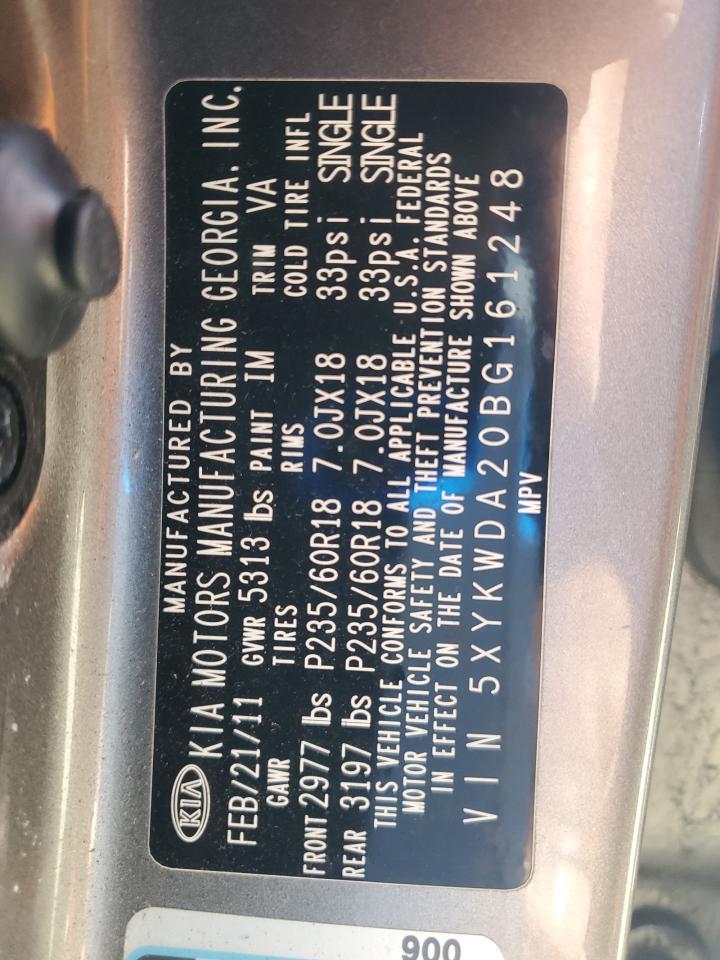 2011 KIA SORENTO