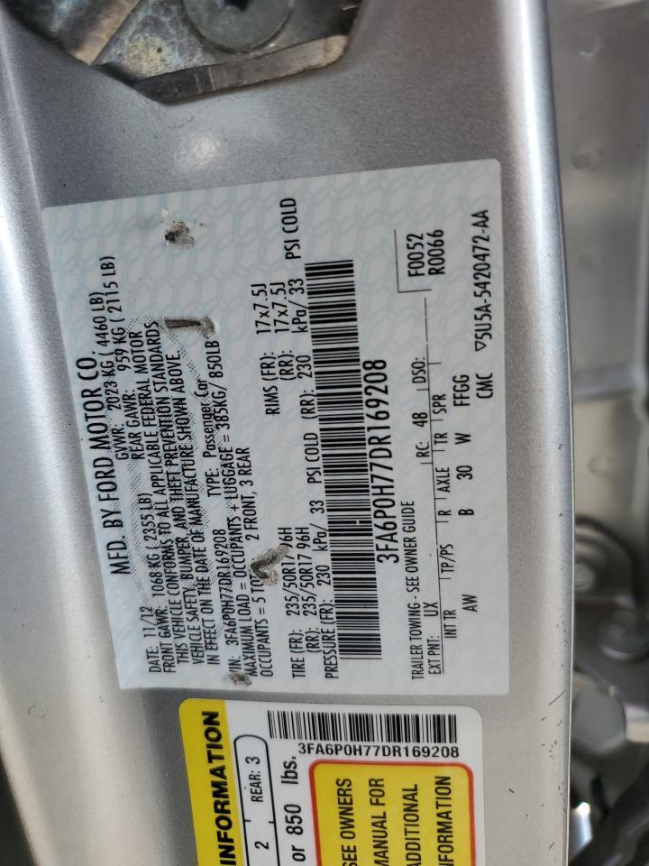 2013 FORD FUSION