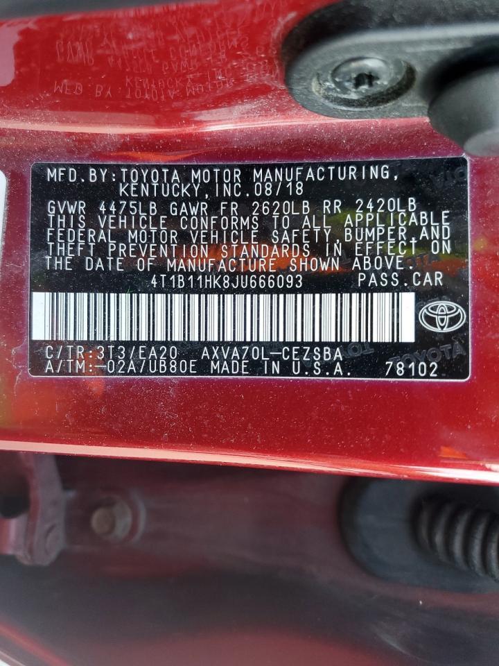 2018 TOYOTA CAMRY