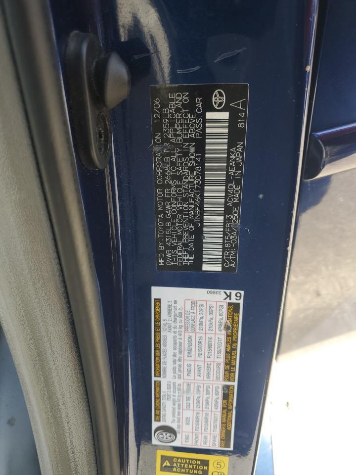 2007 TOYOTA CAMRY