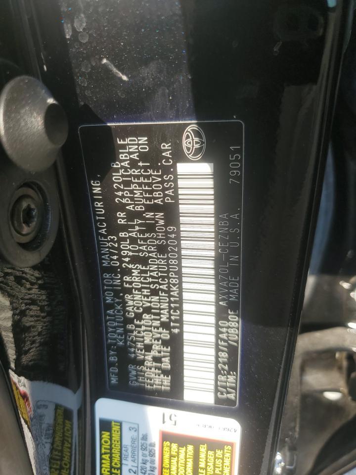2023 TOYOTA CAMRY