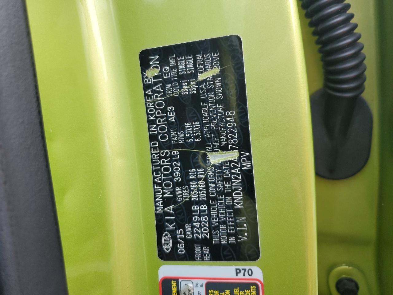 2016 KIA SOUL