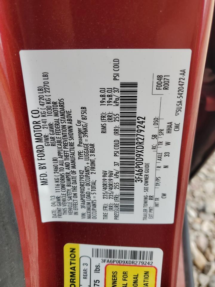 2013 FORD FUSION