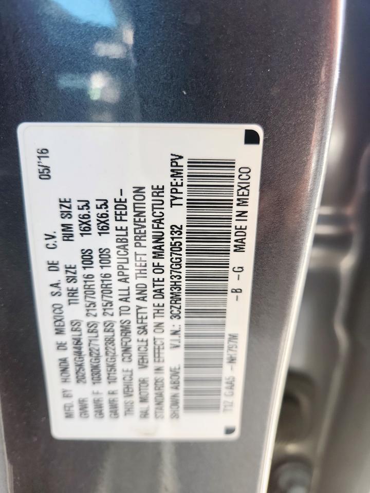 2016 HONDA CR-V